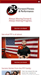 Mobile Screenshot of forwardfitnessperformance.com